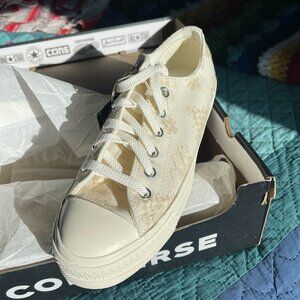 NWT Converse Chuck Tay AS Tonal Embroidery Lift Platform Ox